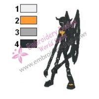Digimon Devimon Embroidery Design